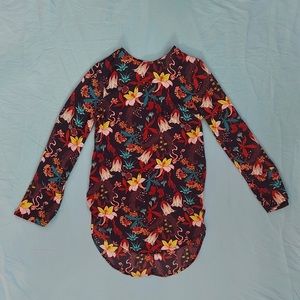 Floral Sheer Blouse